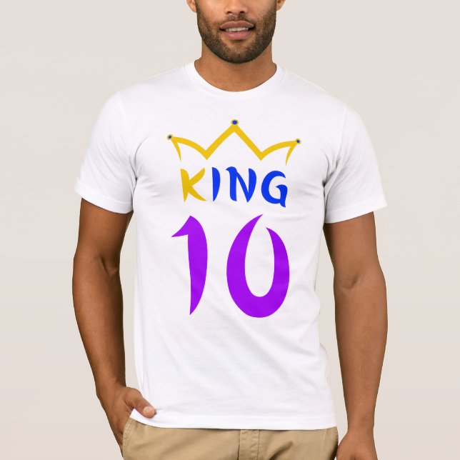 King 10 T-Shirt (Front)