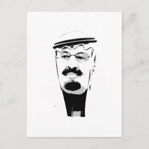 King Abdullah Postcard