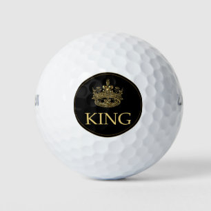 King and Crown Royal Emblem Golf Balls