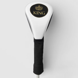 King and Crown Royal Emblem Golf Head Cover
