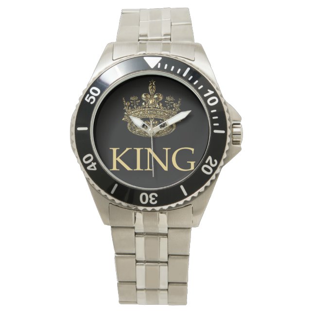 King and Crown Royal Emblem Watch (Front)