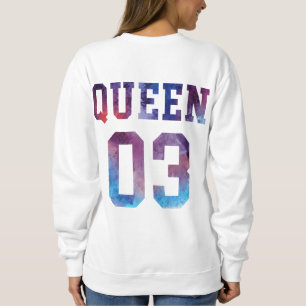King and Queen 01 Sweatshirt