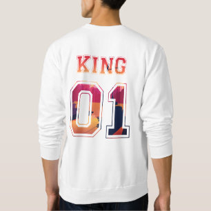 King and Queen 01 Sweatshirt