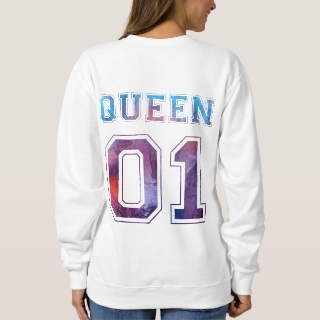 King and Queen 01 Sweatshirt (Back)