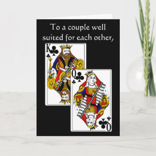 King and Queen Anniversary Greeting Card
