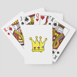 King and Queen Crown Playing Cards