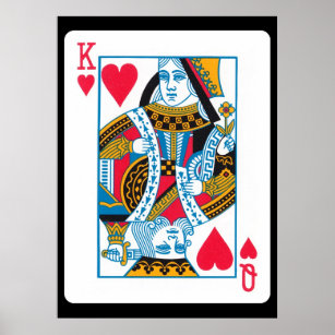King and Queen of Hearts Poster