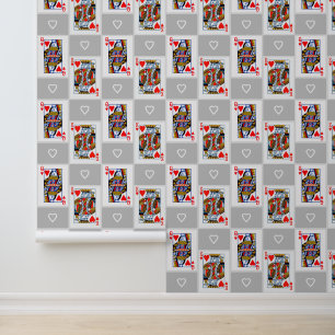 King and Queen of Hearts Wallpaper