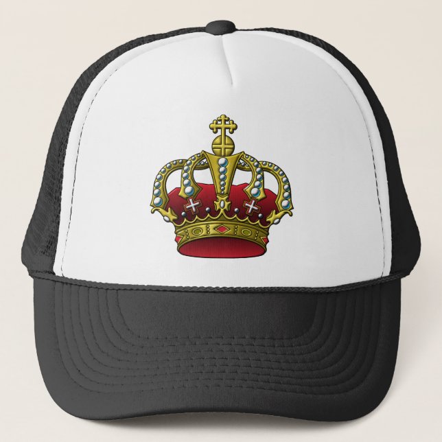 King and Queens Crown Trucker Hat (Front)