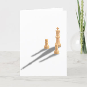 King and two Pawns Card