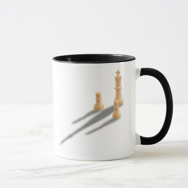 King and two Pawns Mug (Right)