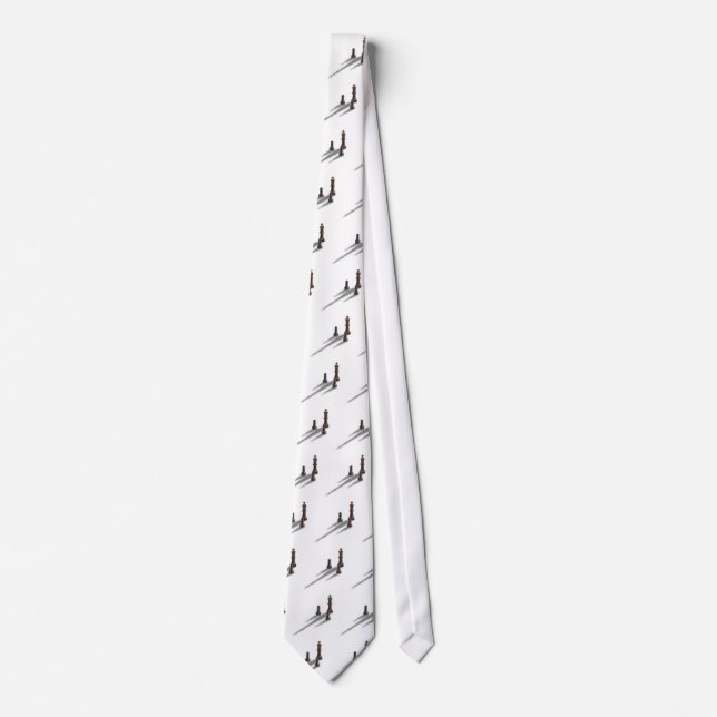 King and two Pawns Tie (Front)