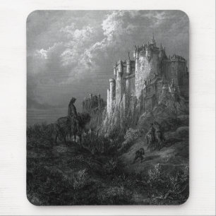 King Arthur and Camelot by Gustave Doré’ 1868 Mouse Mat