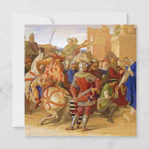 King Arthur and Knights of the Round Table Invitation