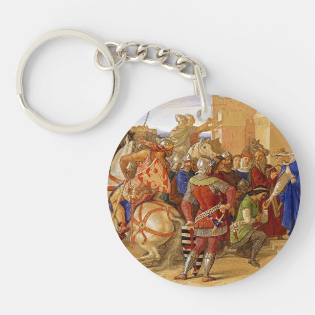 King Arthur and Knights of the Round Table Key Ring (Front)