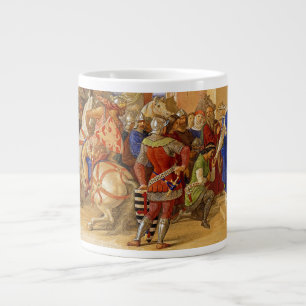 King Arthur and Knights of the Round Table Large Coffee Mug