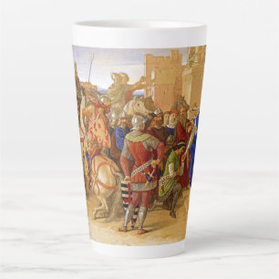 King Arthur and Knights of the Round Table Latte Mug