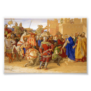 King Arthur and Knights of the Round Table Photo Print
