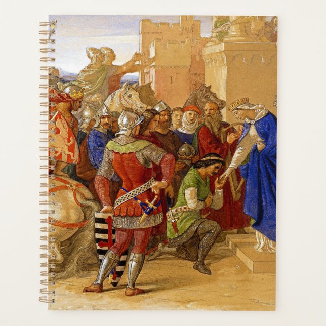 King Arthur and Knights of the Round Table Planner (Front)