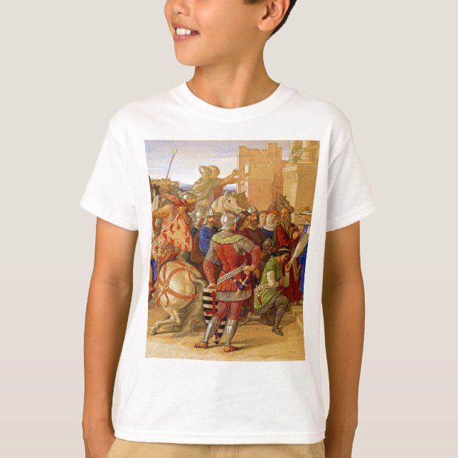 King Arthur and Knights of the Round Table T-Shirt (Front)