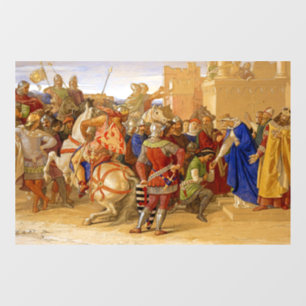 King Arthur and Knights of the Round Table Window Cling