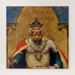 “King Arthur” by NC Wyeth Jigsaw Puzzle