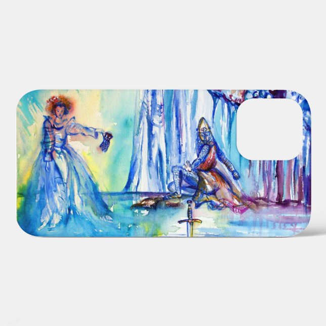 KING ARTHUR ,LADY OF THE LAKE AND EXCALIBUR Case-Mate iPhone CASE (Back (Horizontal))
