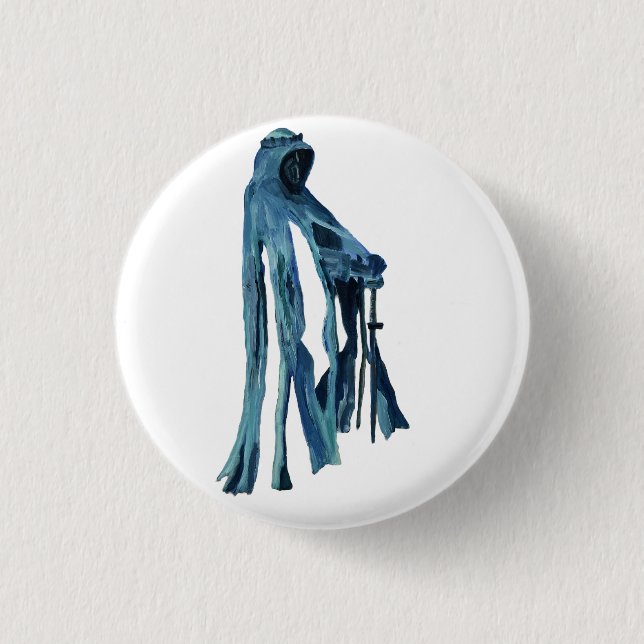 King Arthur Tintagel  3 Cm Round Badge (Front)