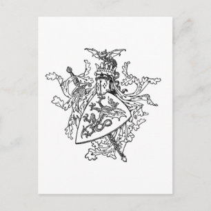 King Arthur's Coat of Arms Postcard
