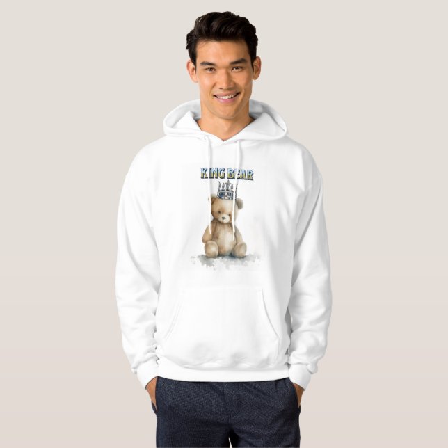 king bear hoodie (Front Full)