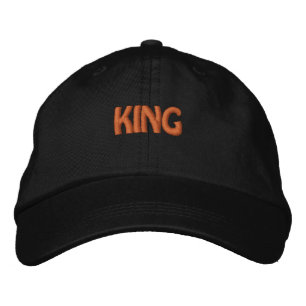 KING Beautiful Handsome Stylish and Comfort-Hat Embroidered Hat