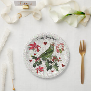 King Bird Paper Plate