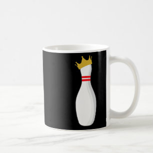 King Bowling Pin Funny Graphic Strikes And Turkeys Coffee Mug