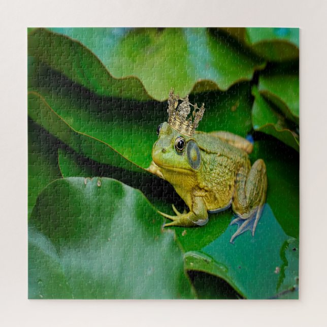 King Bullfrog Jigsaw Puzzle (Vertical)