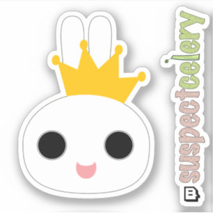 King Bunny / Queen Bunny Emote SuspectCelery™ Logo