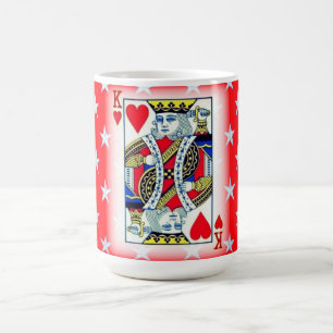 KING CARD COFFEE MUG