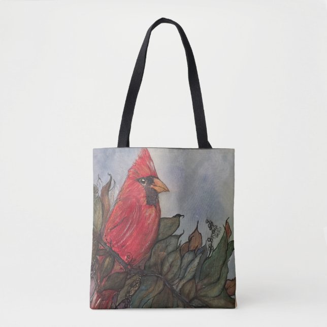 King Cardinal Tote Bag (Front)