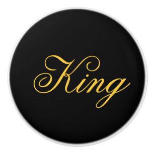 King Ceramic Knob