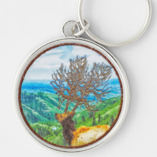 King Cervus Key Ring