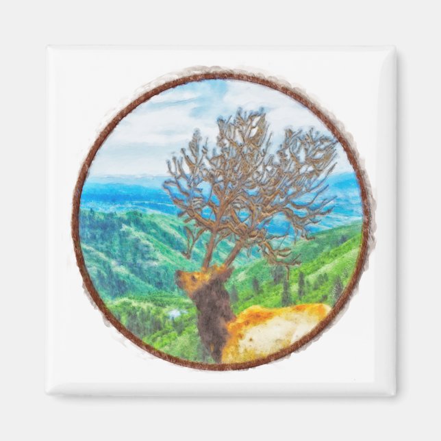 King Cervus Magnet (Front)