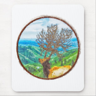 King Cervus Mouse Mat