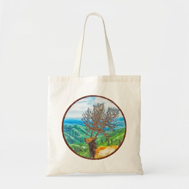King Cervus Tote Bag (Front)