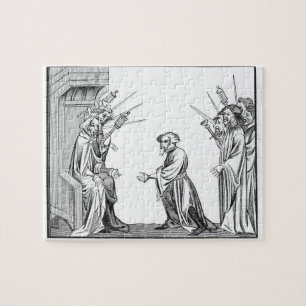 King Charlemagne (742-814) receiving the Oath of F Jigsaw Puzzle