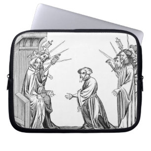 King Charlemagne (742-814) receiving the Oath of F Laptop Sleeve