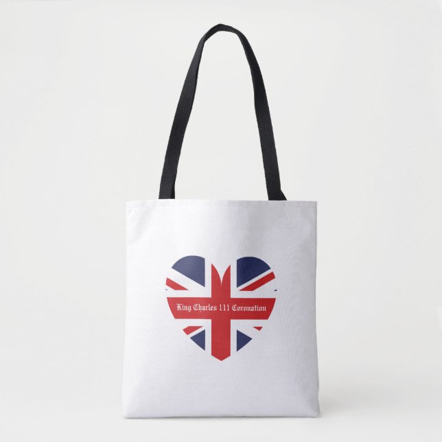 King Charles 111 Coronation Tote Bag (Front)