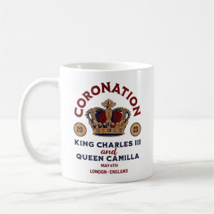 King Charles and Queen Camilla Coronation  Coffee Mug