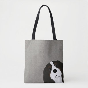 King Charles Cavalier Allover Tote