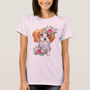 King Charles Cavalier Puppy Women's T-Shirt
