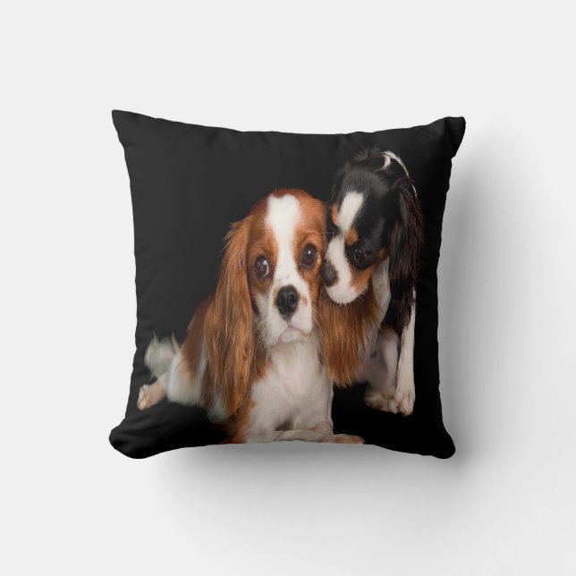 King Charles Cavalier Spaniel Cushion (Front)