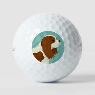 King Charles Cavalier Spaniel Golf Balls